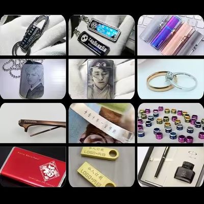 Portable Hand Held Laser Marking Machine 30w Stainless Steel Color Laser Marking For Metal