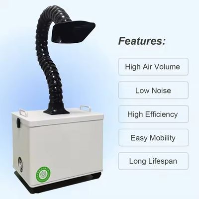 High Efficiency K20 Smoke Purification Portable Fume Extractor Soldering Welding Fume Absorber Cleaner Dust