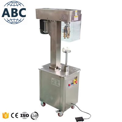 Electric Beer Glass Bottle Cap Capper Aluminum Lid Capping Equipment Manual Ropp Cap Sealing Machine