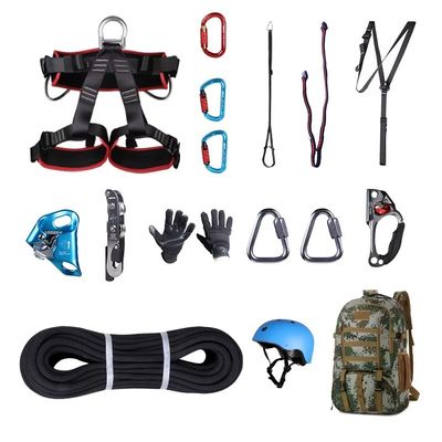 Outdoor High-altitude Ascent And Descent SRT Safety Rescue Suit With 8 Descender