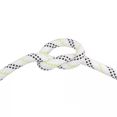 Customizable Outdoor Static Climbing Rope High Strength 12mm Diameter Polyester Rope For Camping