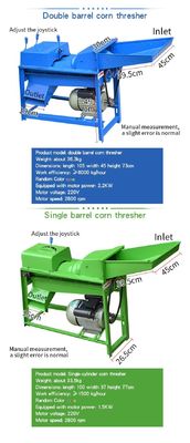 Agricultural Mini Multicrop Corn Rice Wheat Quinoa Beans Maize Diesel Grain Groundnut Shellers Thresher Machine