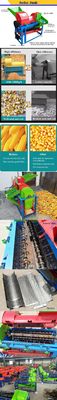 Multifunctional Corn Thresher Wheat Portable Small Soybean Threshing Machine Wheat Thresher