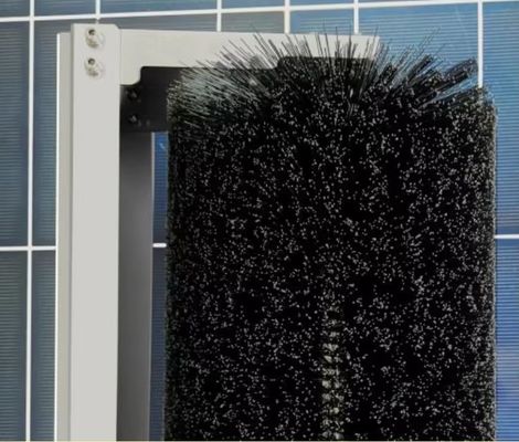 Anti-fall Logo Customized Machine For Solar Power Panel Cleaning Brush Robot Automatic