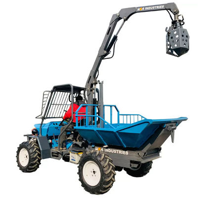 Palm Oil Tractor Palm Collection Vehicles With Robotic Mechanical Arm