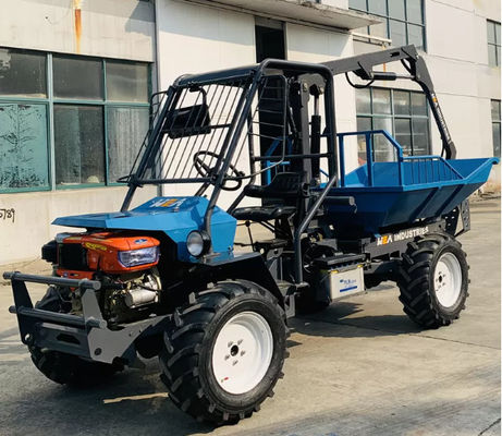 Palm Oil Tractor Palm Collection Vehicles With Robotic Mechanical Arm