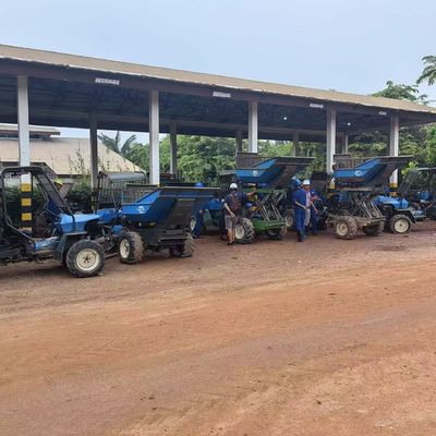 Open Cab Tractor For Palm Oil Plantations With PTO Speed 240-1340rpm And Agricultural Tire