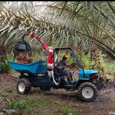 Open Cab Tractor For Palm Oil Plantations With PTO Speed 240-1340rpm And Agricultural Tire
