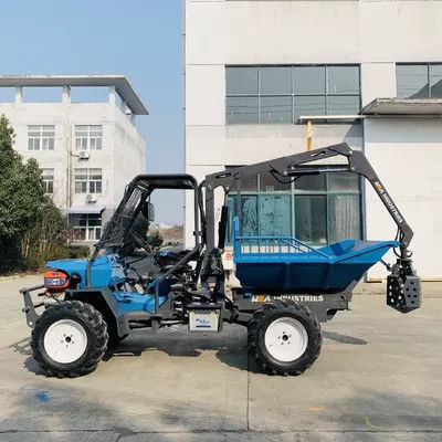 Indonesia Dedicated 42HP Indonesia Palm Oil Tractor Farm Tractor With Grapple
