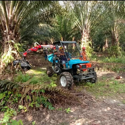 Indonesia Dedicated 42HP Indonesia Palm Oil Tractor Farm Tractor With Grapple