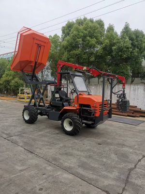 Indonesia Dedicated 42hp Agricultural 4wd Palm Oil Tractor Palm Plantation Professional Collection Vehicle
