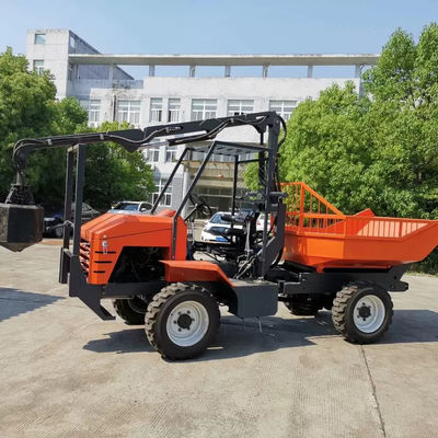 Indonesia Dedicated 42hp Agricultural 4wd Palm Oil Tractor Palm Plantation Professional Collection Vehicle