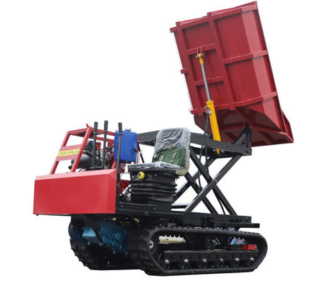 Palm Oil Plantation Diesel Crawler Hydraulic Lift Dump Truck Crawler Tractor