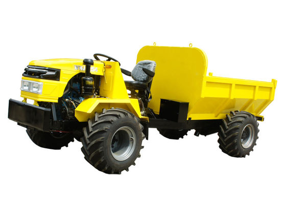 Tropical Rainforest Palm Oil Garden Four Wheel Drive Articulated Agricultural Transport Truck