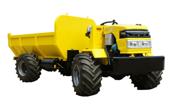 Tropical Rainforest Palm Oil Garden Four Wheel Drive Articulated Agricultural Transport Truck
