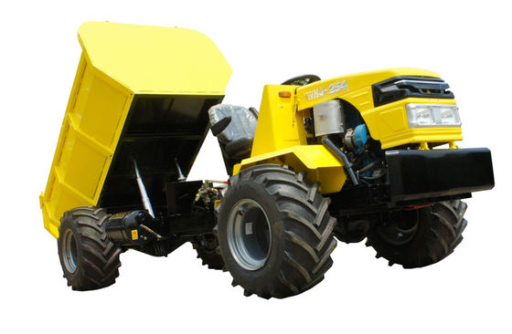 Tropical Rainforest Palm Oil Garden Four Wheel Drive Articulated Agricultural Transport Truck