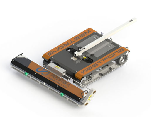 Equipaggiamento di pulizia fotovoltaica solare flessibile Robot per la pulizia dei pannelli solari
