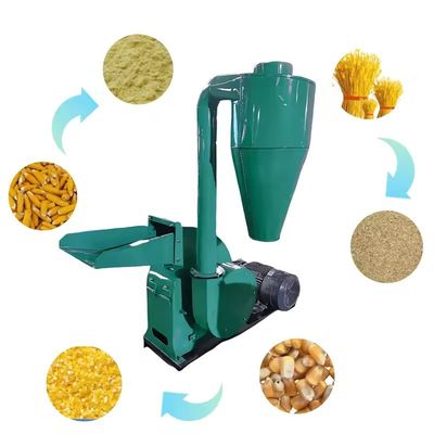 Nuovo 2024 Macchine per il martello di farina di mais Macchine per il martello elettrico per l'industria delle piante Produrre pellet come prodotto finale